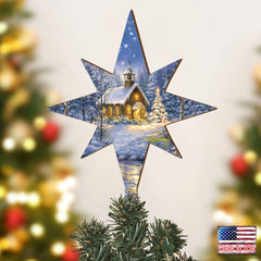 Snow Much In Love Tree Topper by D. Gelsinger - Christmas Decor - 89486-DG