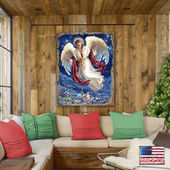 Peace On Earth Wooden Wall Art by D. Gelsinger - Nativity Holiday Décor - 95663B08