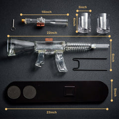 Rifle Whiskey Decanter Set