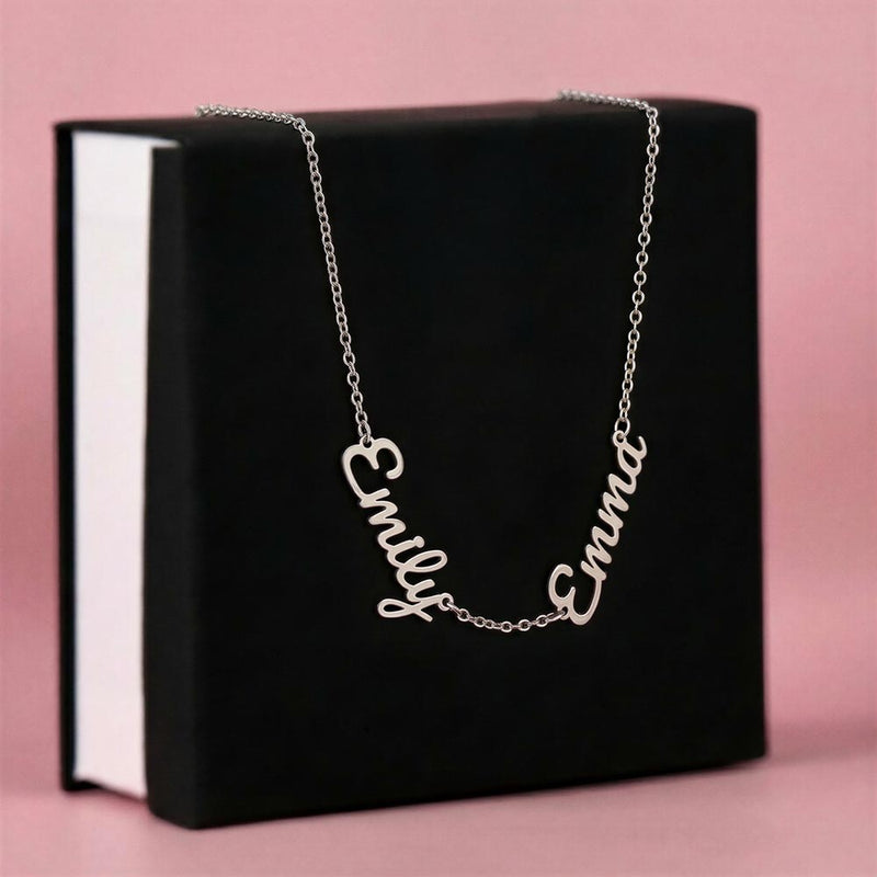 Custom Multiple Name Necklace
