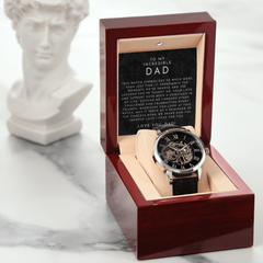 To My Incredible Dad - Openwork Watch