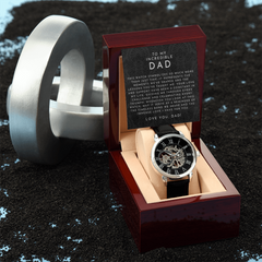 To My Incredible Dad - Openwork Watch