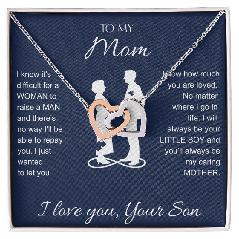 Interlocking Hearts Necklace