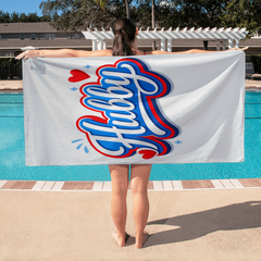 "Hubby" Beach/Pool towel
