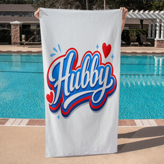 "Hubby" Beach/Pool towel