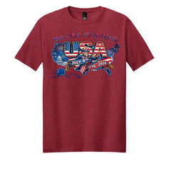 Red Fleck - DM108 - FRONT