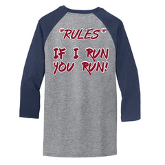 Athletic Heather/ Navy - PC55RS - BACK
