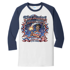 White/ Navy - PC55RS - FRONT