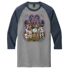 Navy Frost/ Grey Frost - DM136 - FRONT